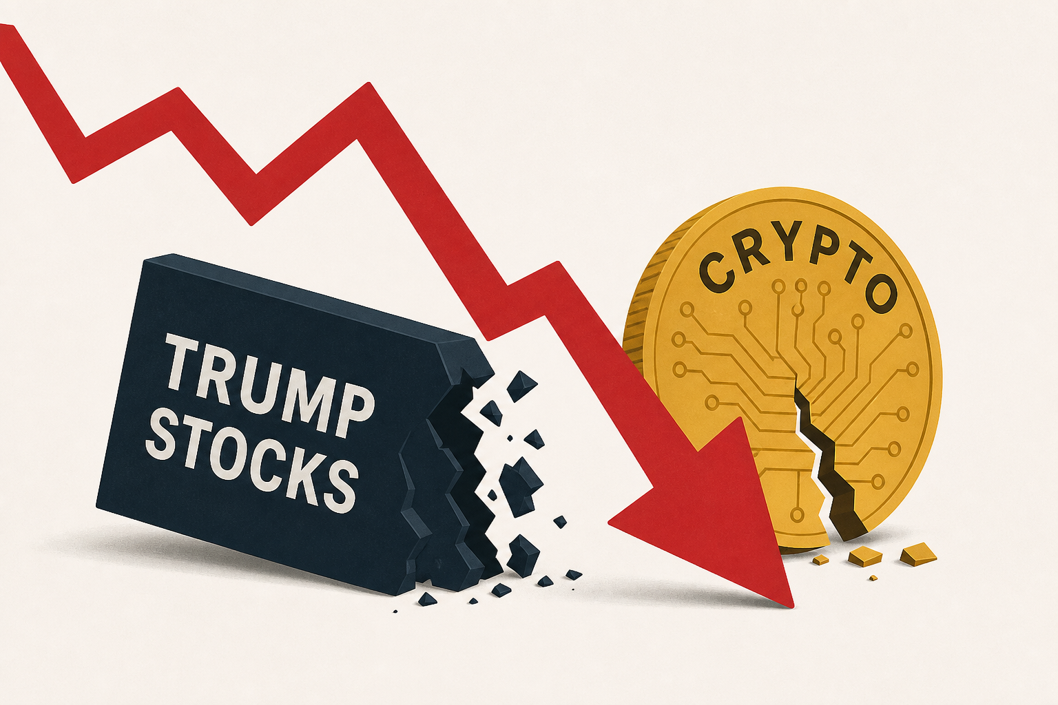 These Investors Lost Billions Buying Trump Stocks And Crypto