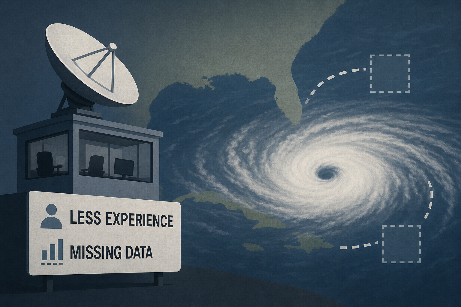 National Weather Service faces hurricane season with less experienced staff, missing data