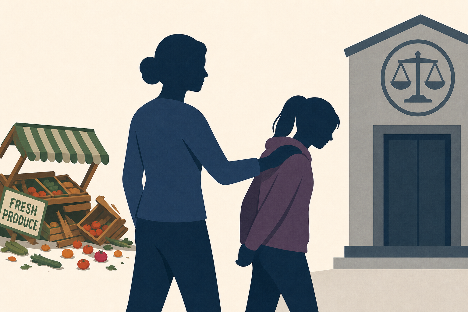 "Parenting Done Right": Mom Turns In Her Own Daughter After Teens Trash Produce Stand