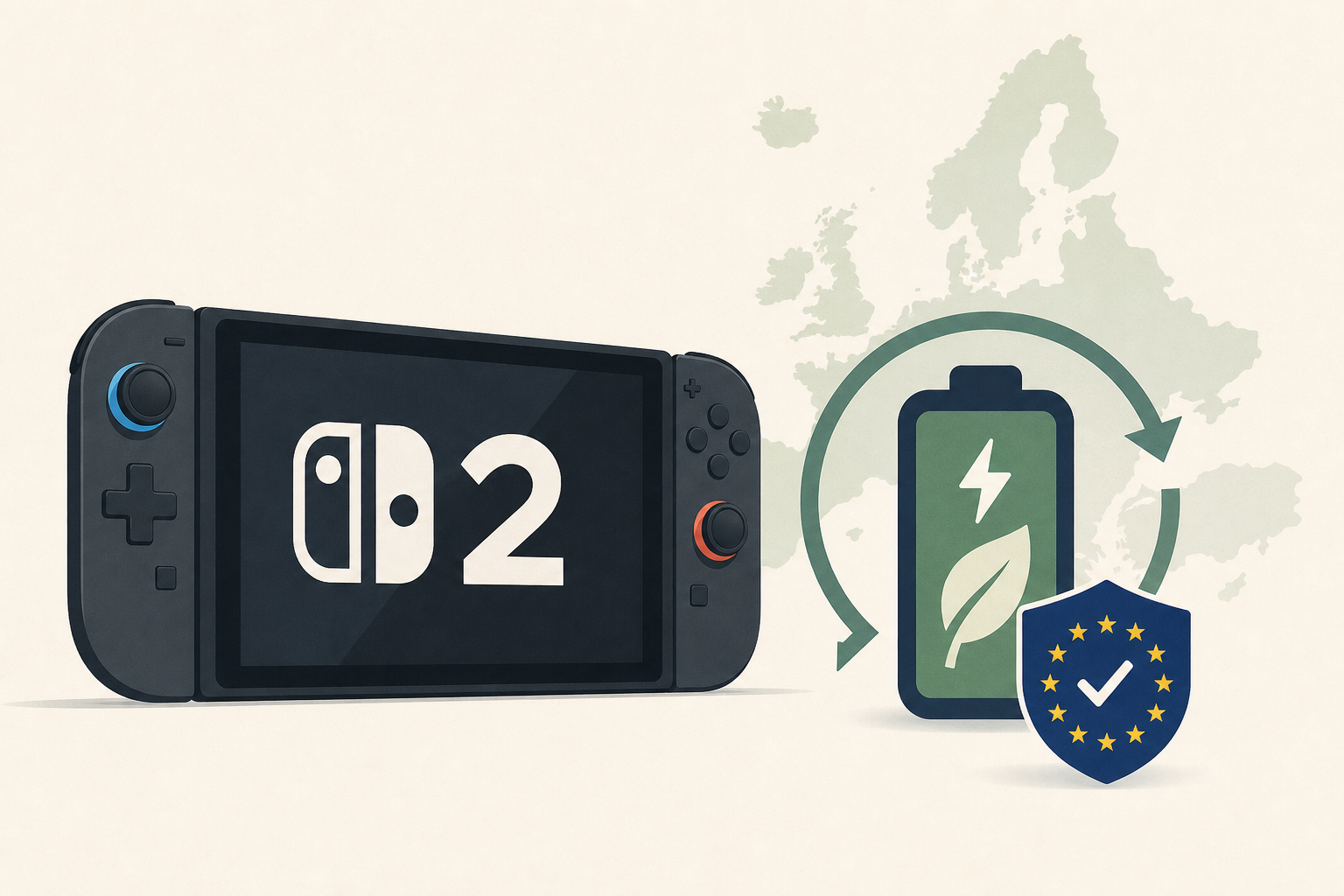 Nintendo officially announces revisions for Switch 2 and more in Europe in light of new battery regulations