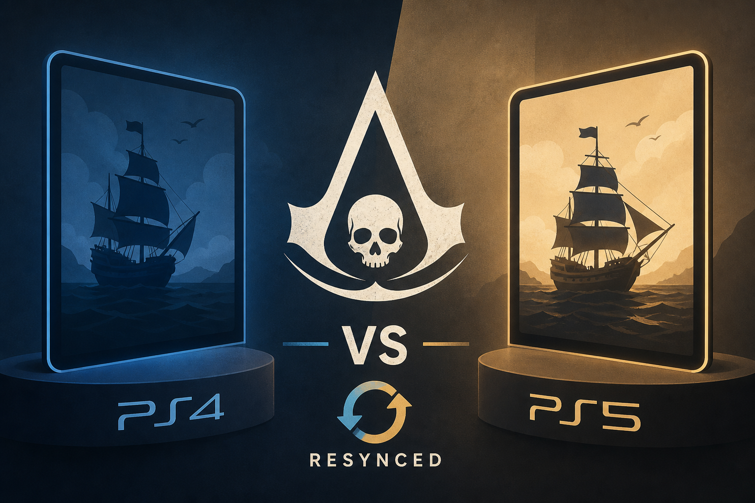 Video: Assassin's Creed: Black Flag PS5 vs PS4 Comparison - How Does Resynced Compare?