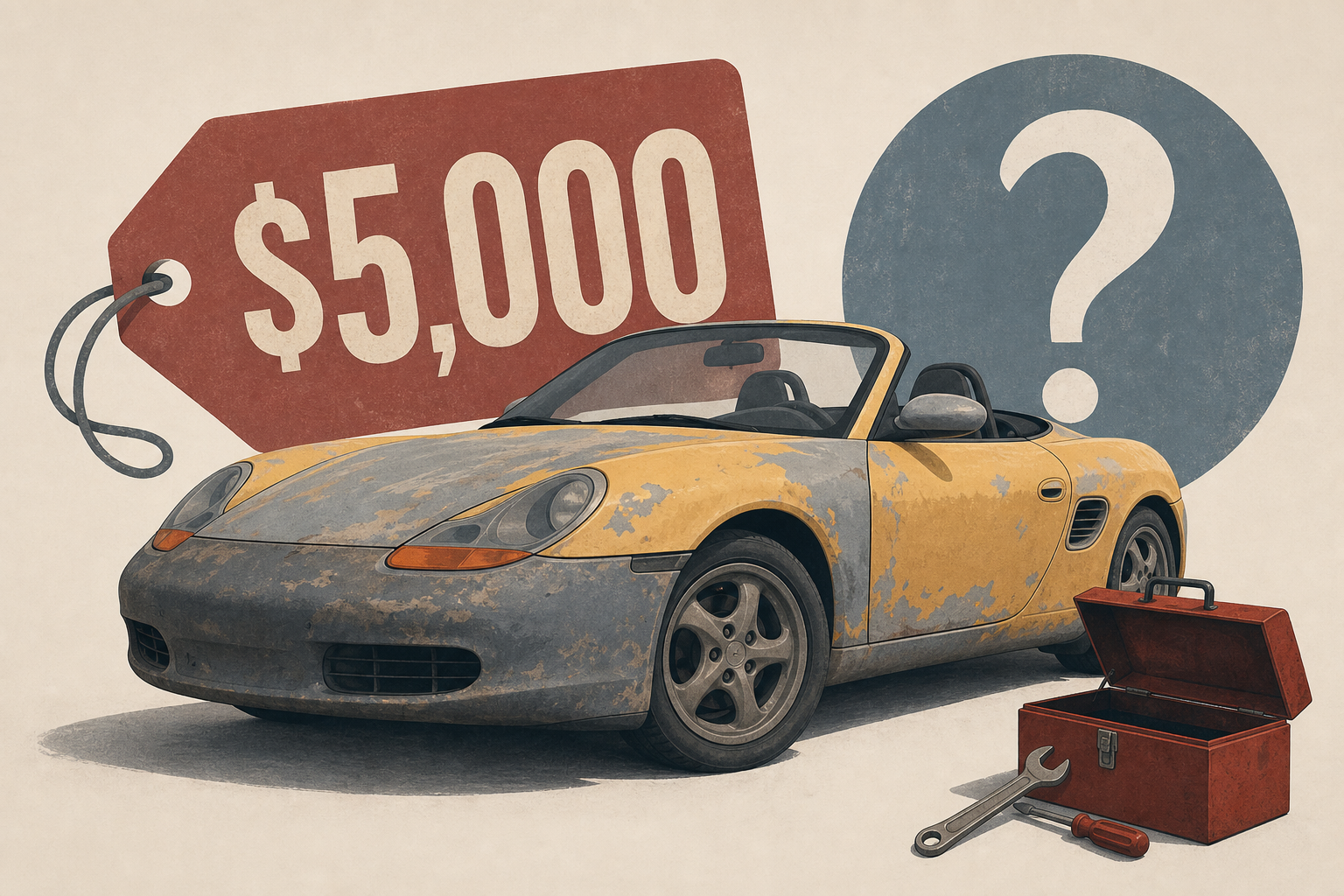 At $5,000, Could This Project 1999 Porsche Boxster Boxster Get You To Roll Up Your Sleeves?