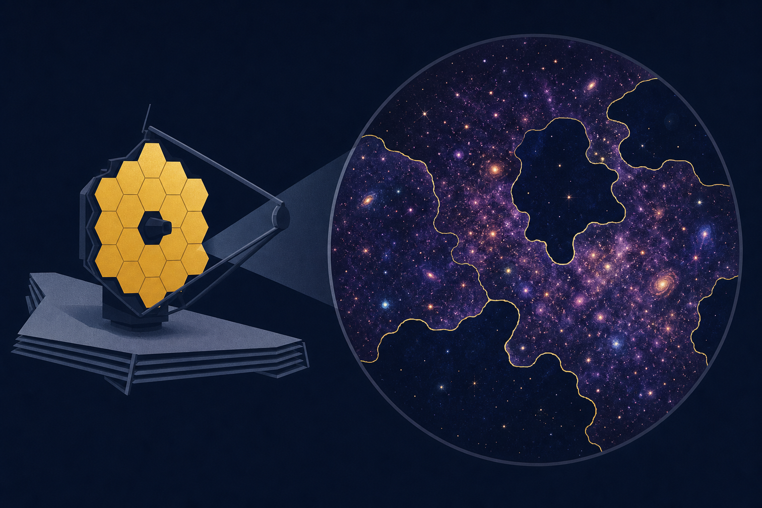 James Webb telescope's largest-ever map of the universe unmasks hidden corners