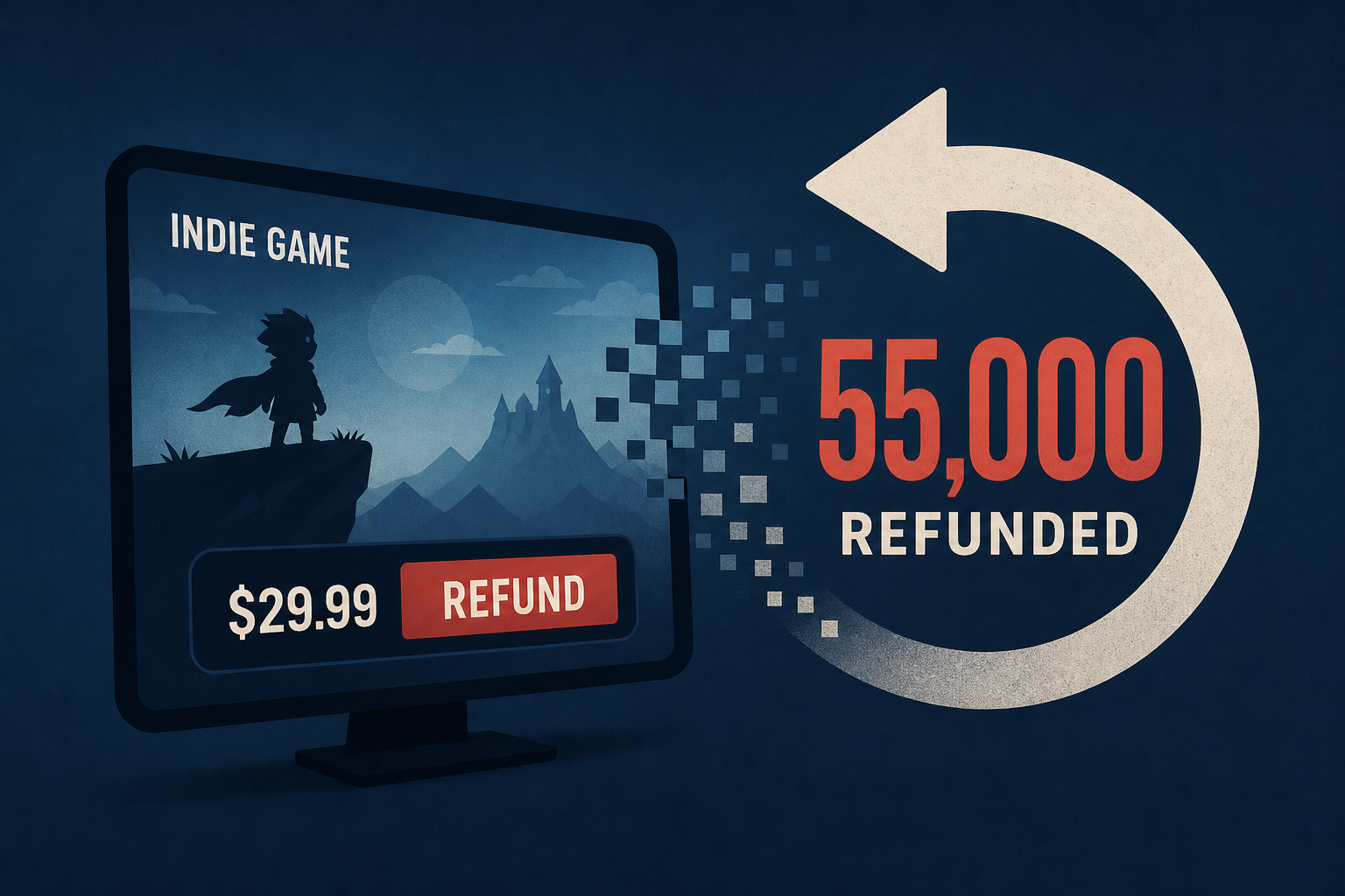 Indie Dev Says Game Refunded 55,000 Times Via Steam Loophole