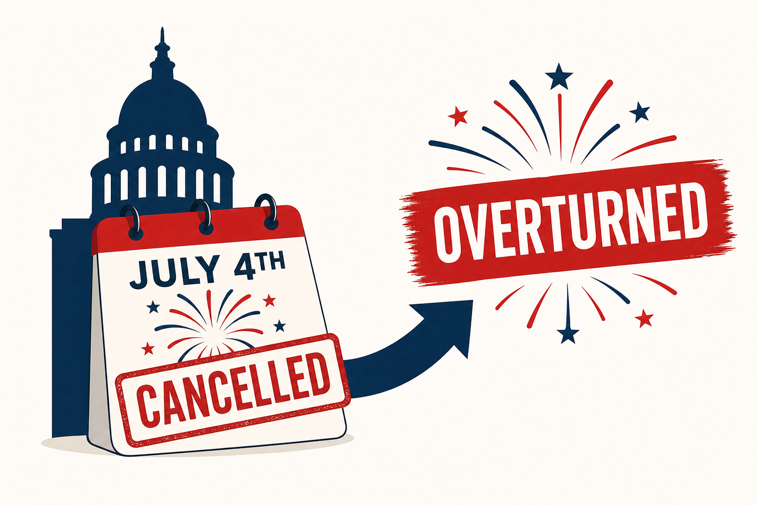 Trump claims he 'overturned' July 4th DC festivities cancellation