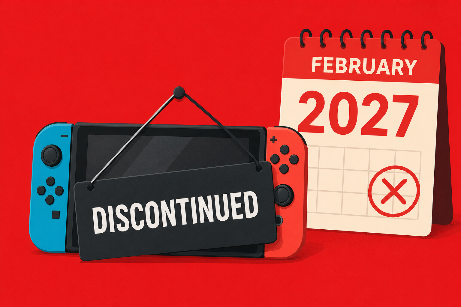Nintendo Will Stop Selling The Original Switch From February 2027