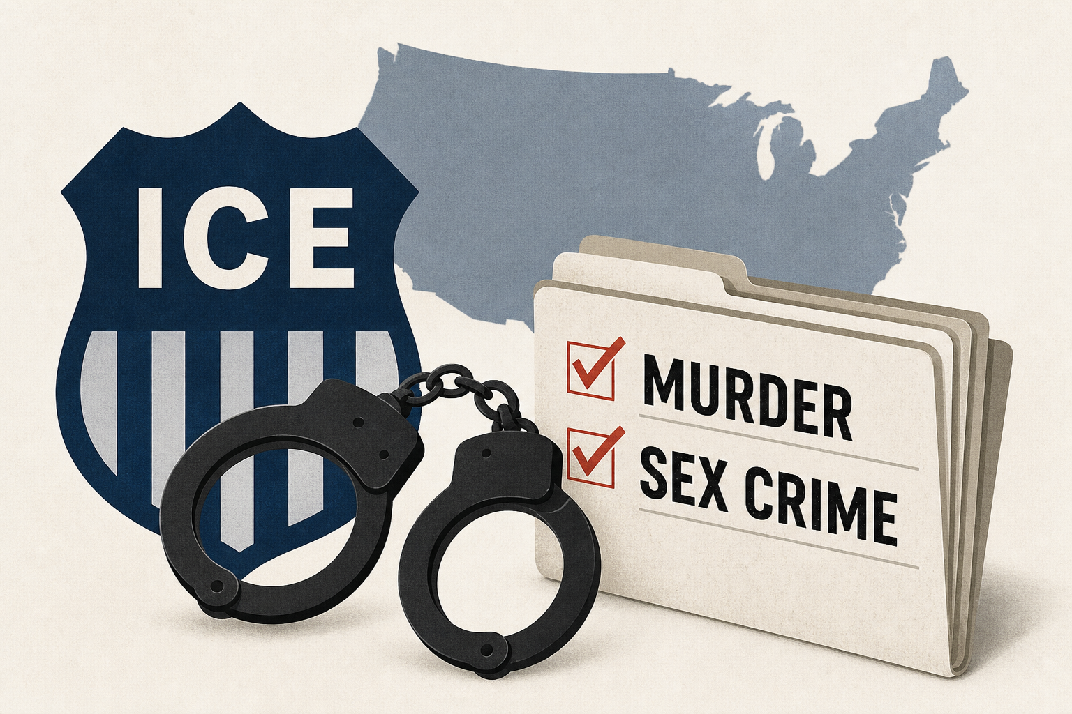 ICE arrests illegal immigrants with murder, sex crime records over holiday