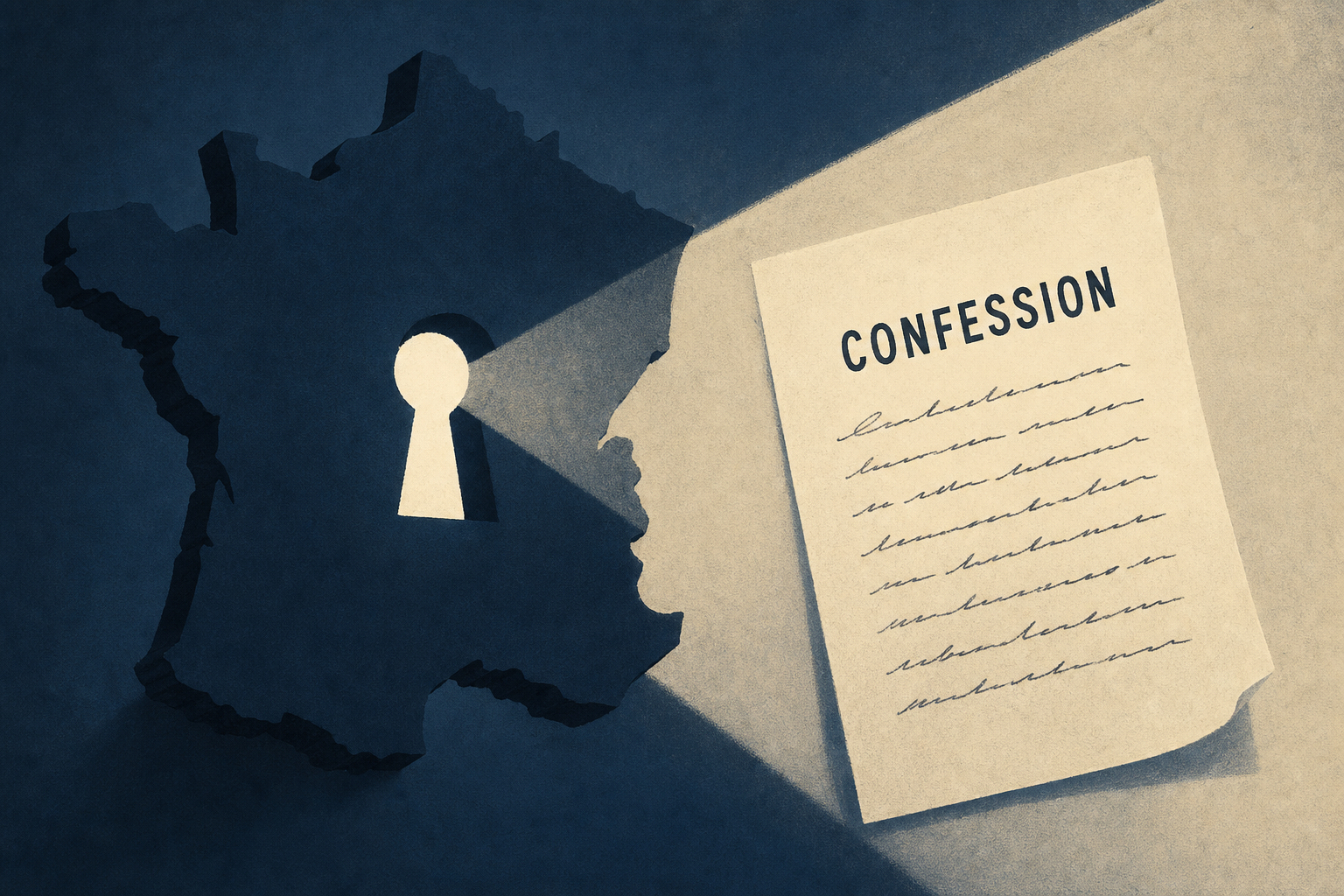 In Case That Gripped France, a Confession