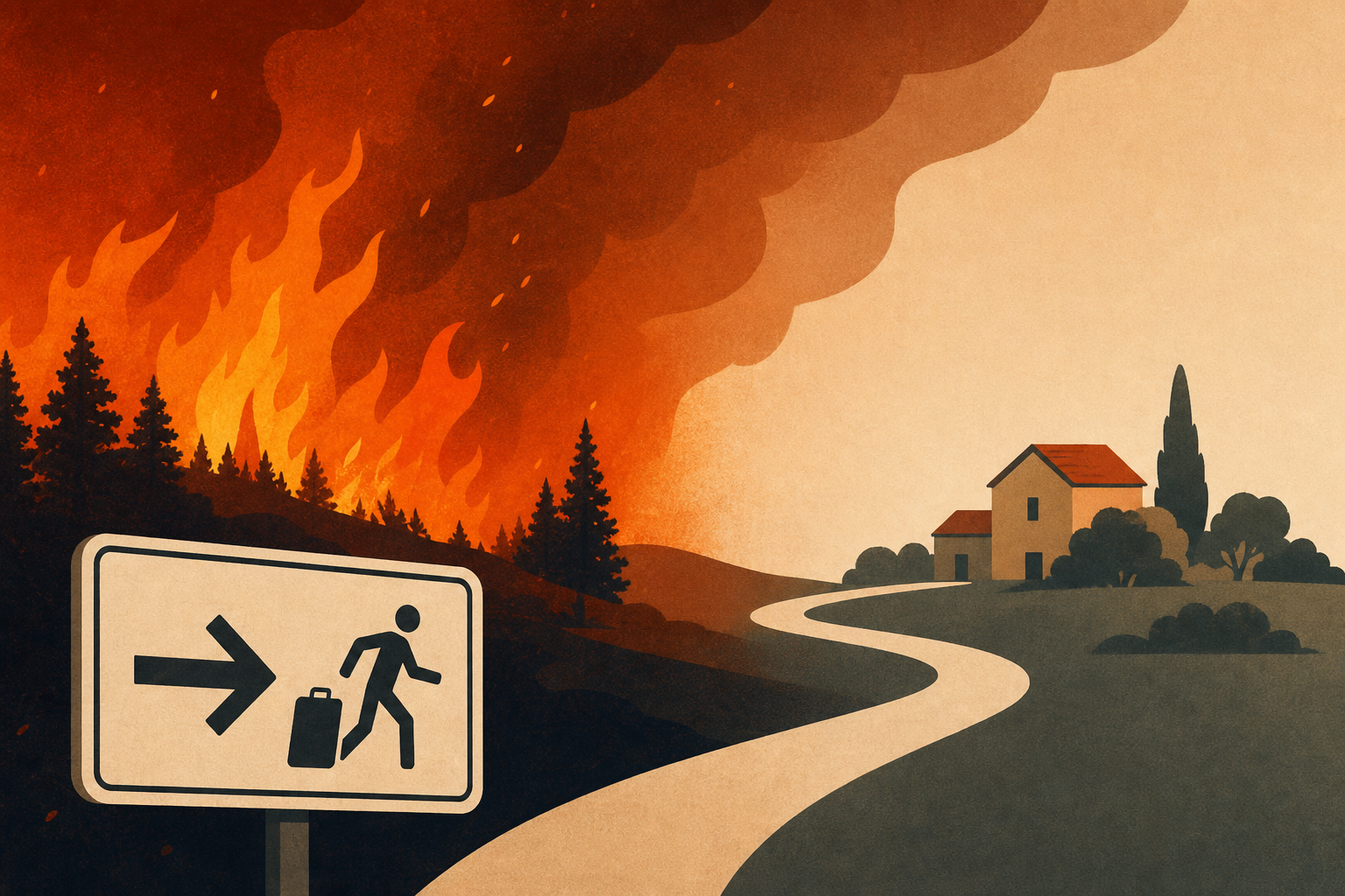 Wildfires Force Evacuation of Thousands in Southwest France
