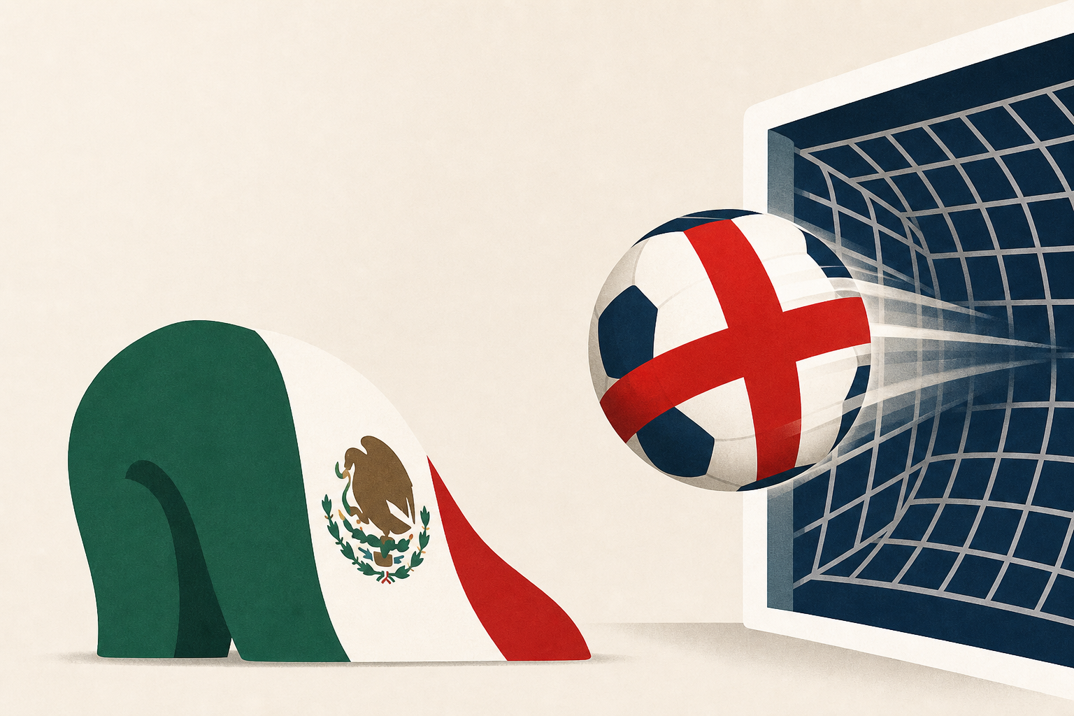 Mexico rally falls short as England eliminates co-hosts from World Cup