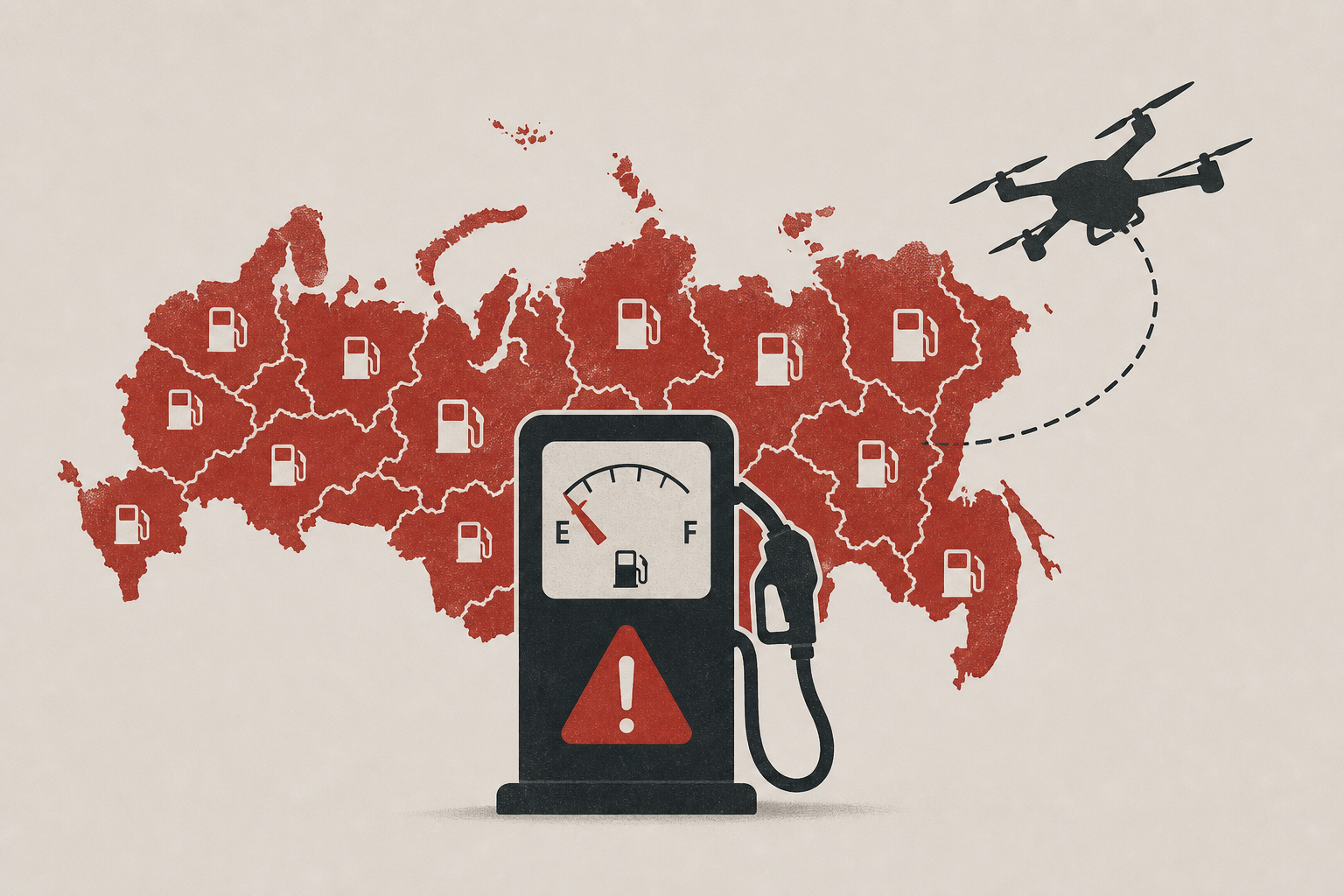 Almost every Russian region hit by fuel crisis, as Ukraine escalates drone attacks
