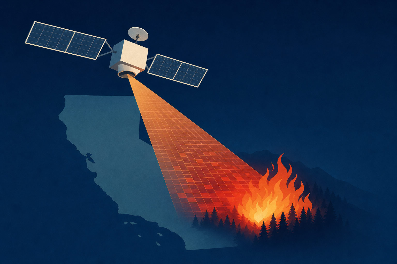 New FireSat satellites promise faster California wildfire detection