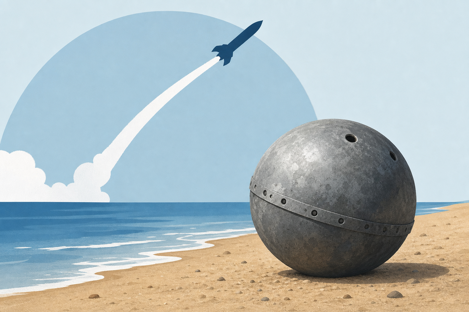 Unidentified metal spheres found on Australian beach are 'debris from a foreign rocket body', space agency says