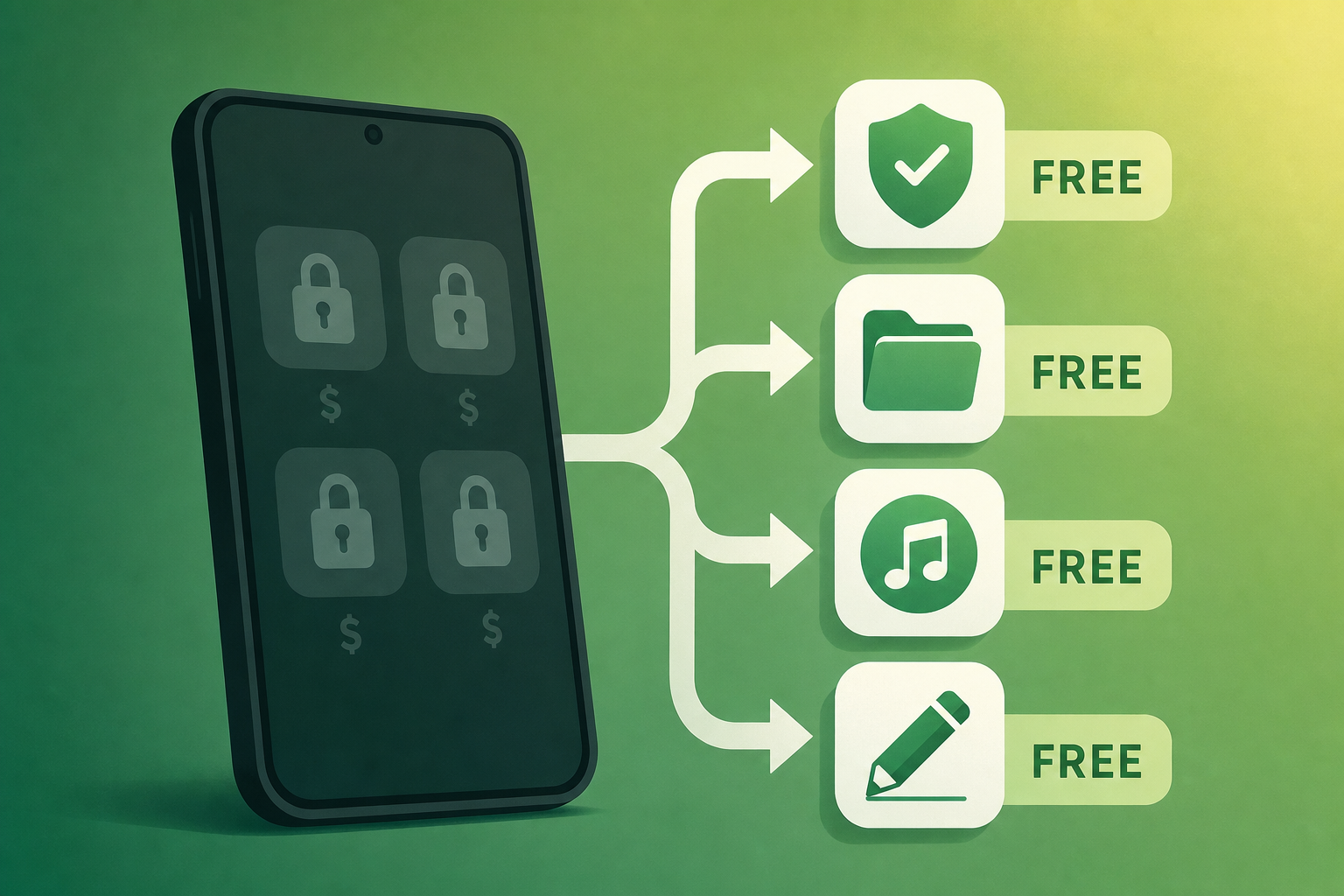 4 free alternatives to popular paid Android apps