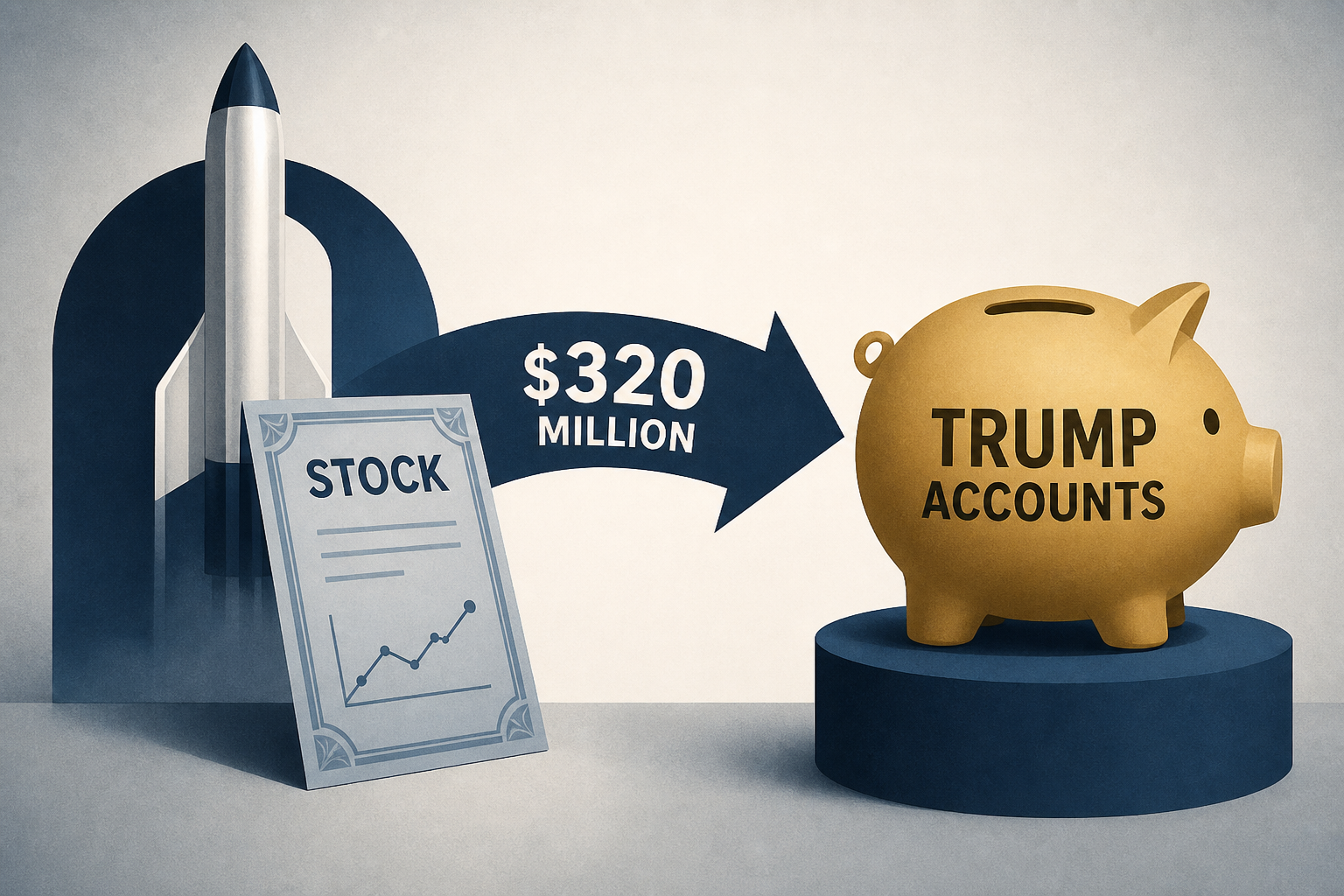 SpaceX No. 2 exec donates $320 million of stock to Trump Accounts