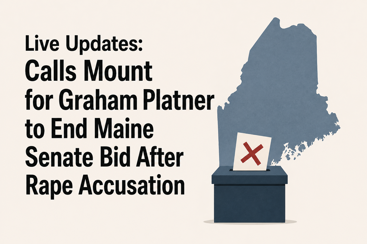 Live Updates: Calls Mount for Graham Platner to End Maine Senate Bid After Rape Accusation