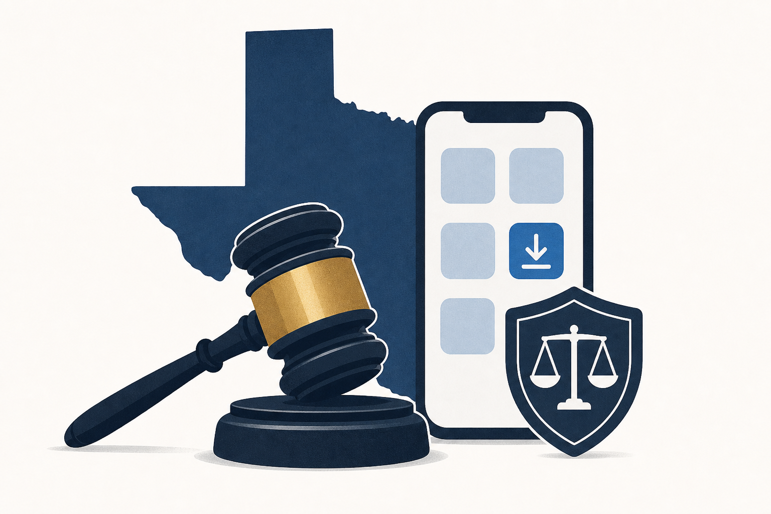 Supreme Court allows Texas law regulating app stores to stand for now : NPR