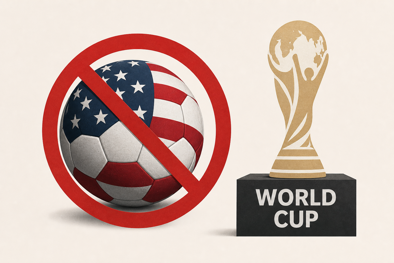 USA could face disqualification from World Cup after Donald Trump's admission due to FIFA rule