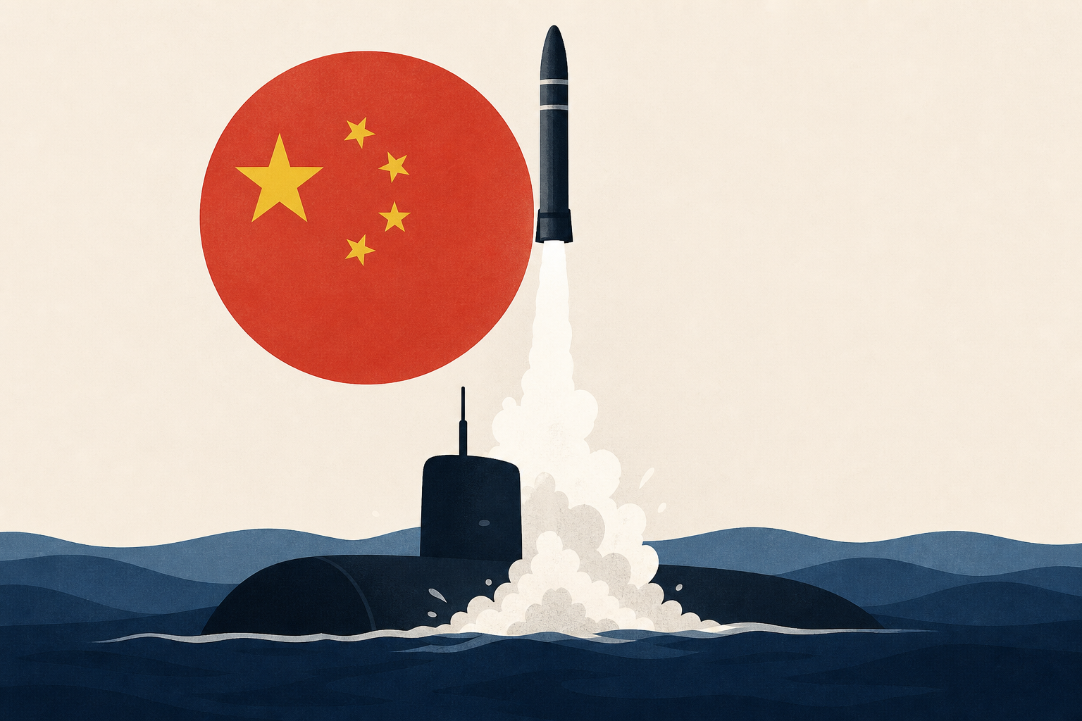 China launches ballistic missile from nuclear submarine in Pacific
