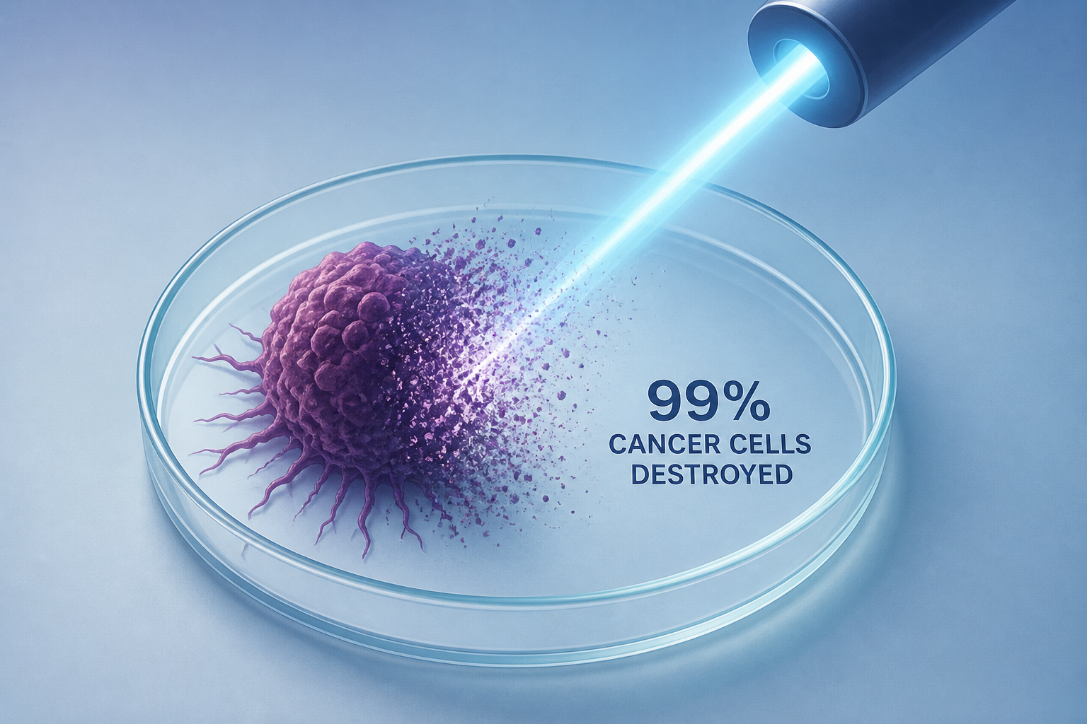 Chemo-Free Technique Destroys 99% of Cancer Cells in The Lab