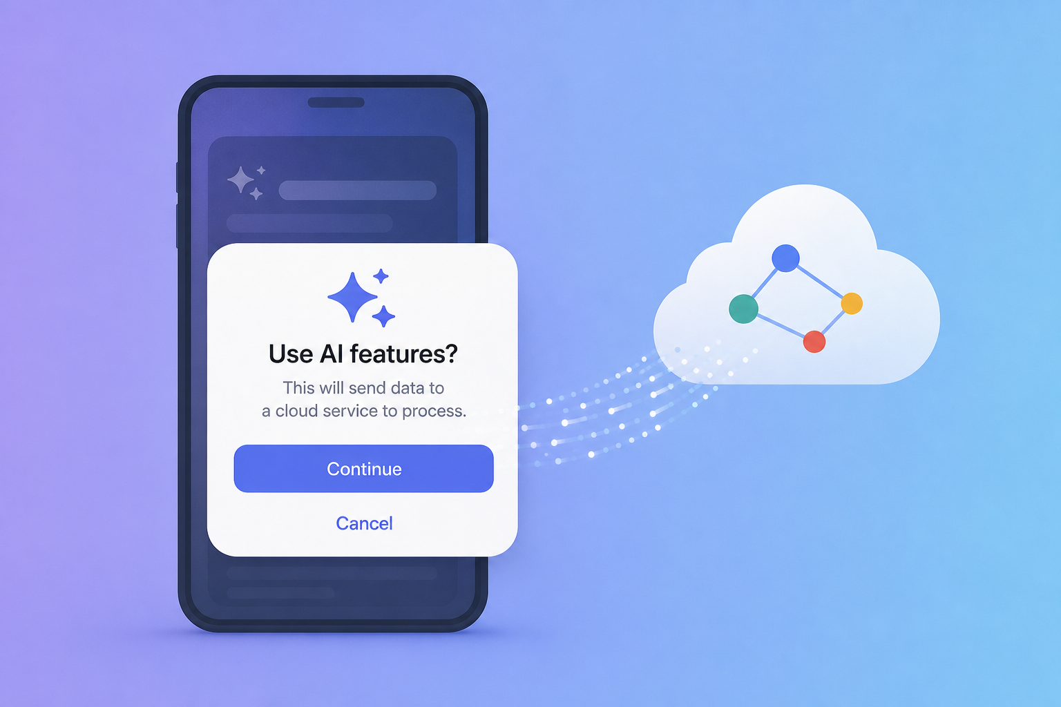 Apple adds new popup for AI features that send data to Google Cloud