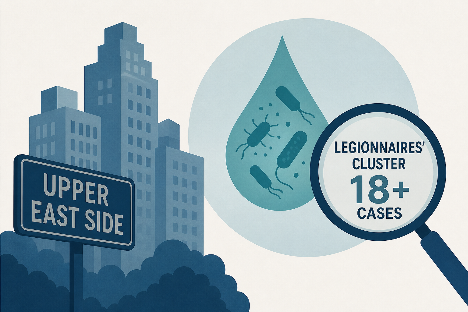 Upper East Side experiencing cluster of Legionnaires' with at least 18 cases
