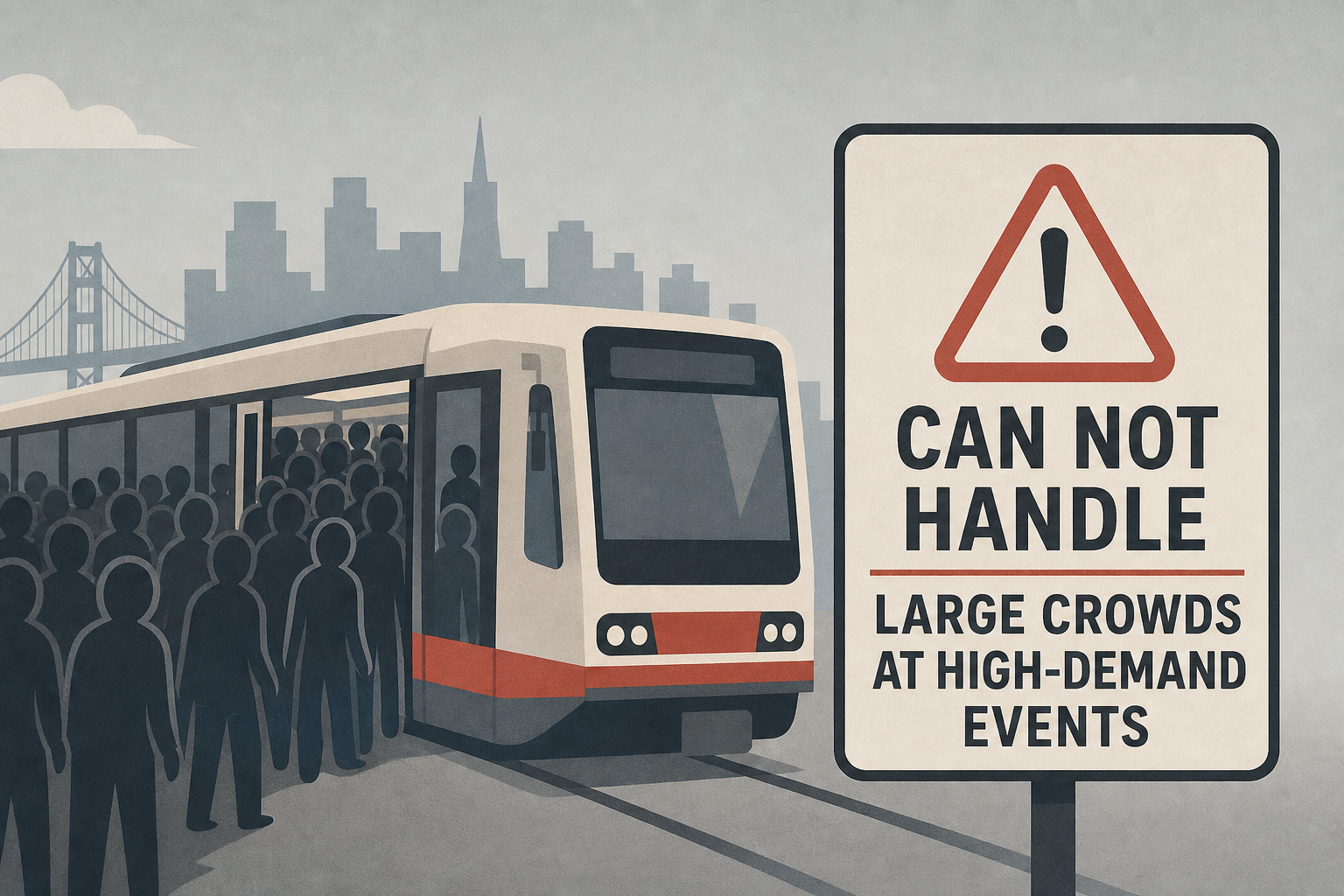 SF Muni Should Admit They Can Not Handle Large Crowds at High-Demand Events