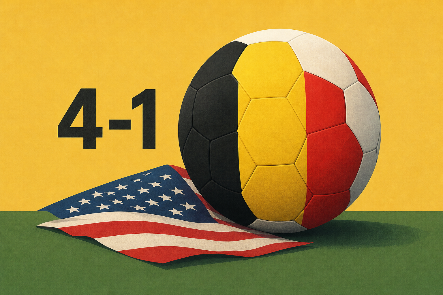 Belgium beats US 4-1 to reach World Cup quarterfinals