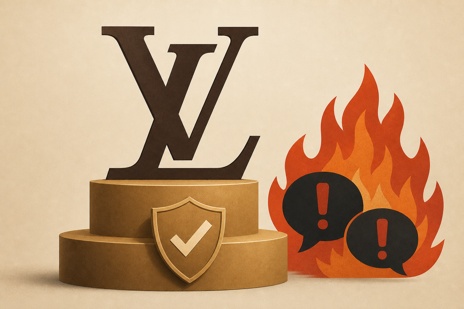 Louis Vuitton wins logo battle despite fiery backlash