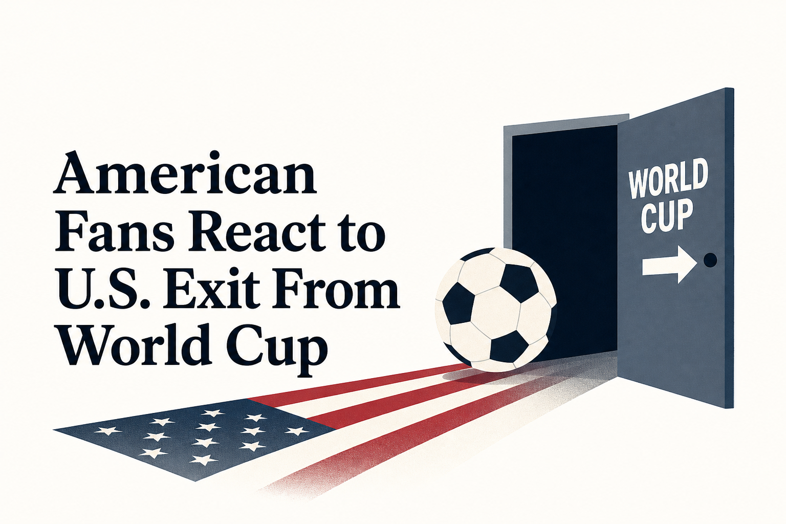 American Fans React to U.S. Exit From World Cup