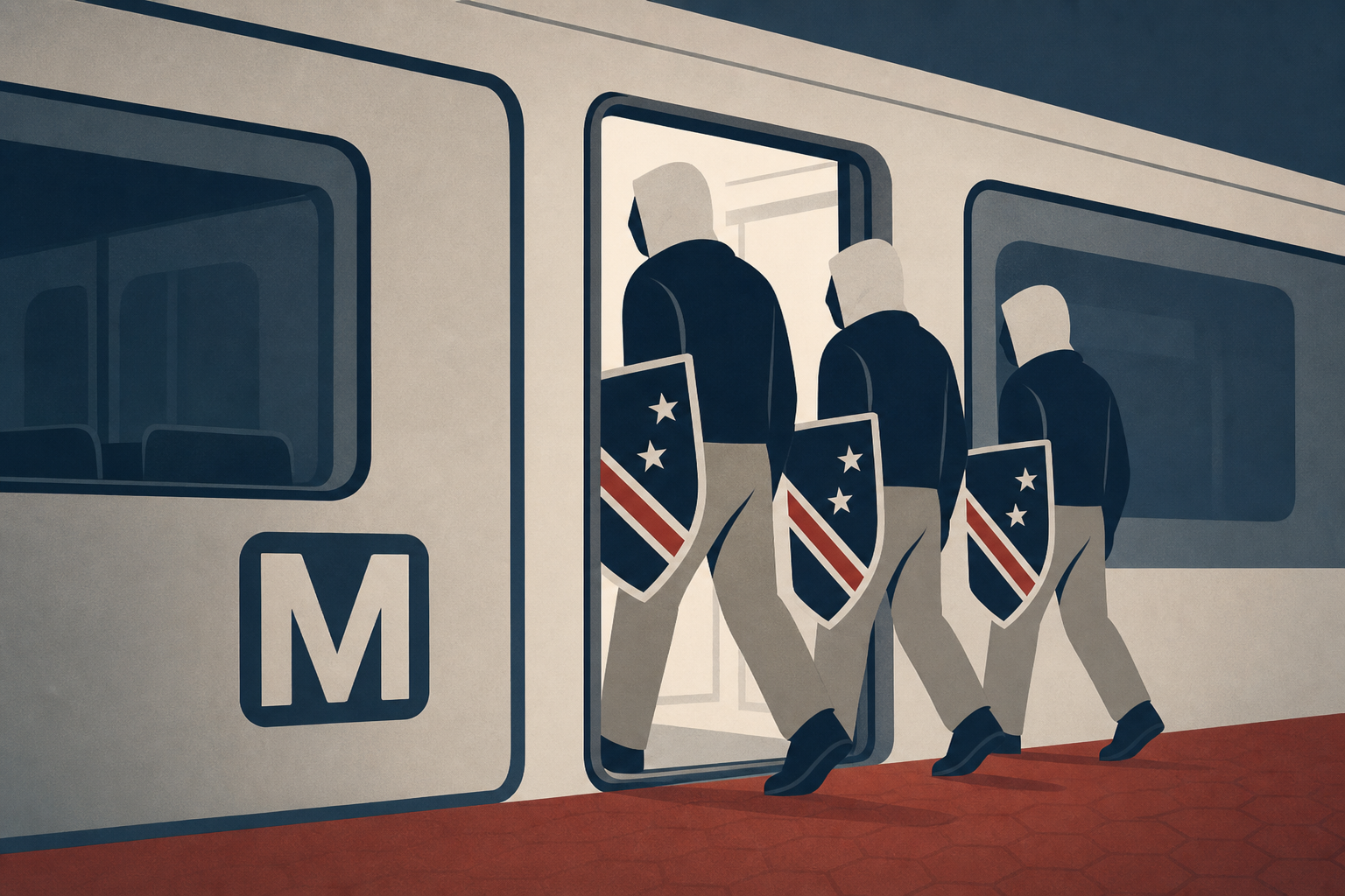 Man describes moment Patriot Front boarded his Metro train