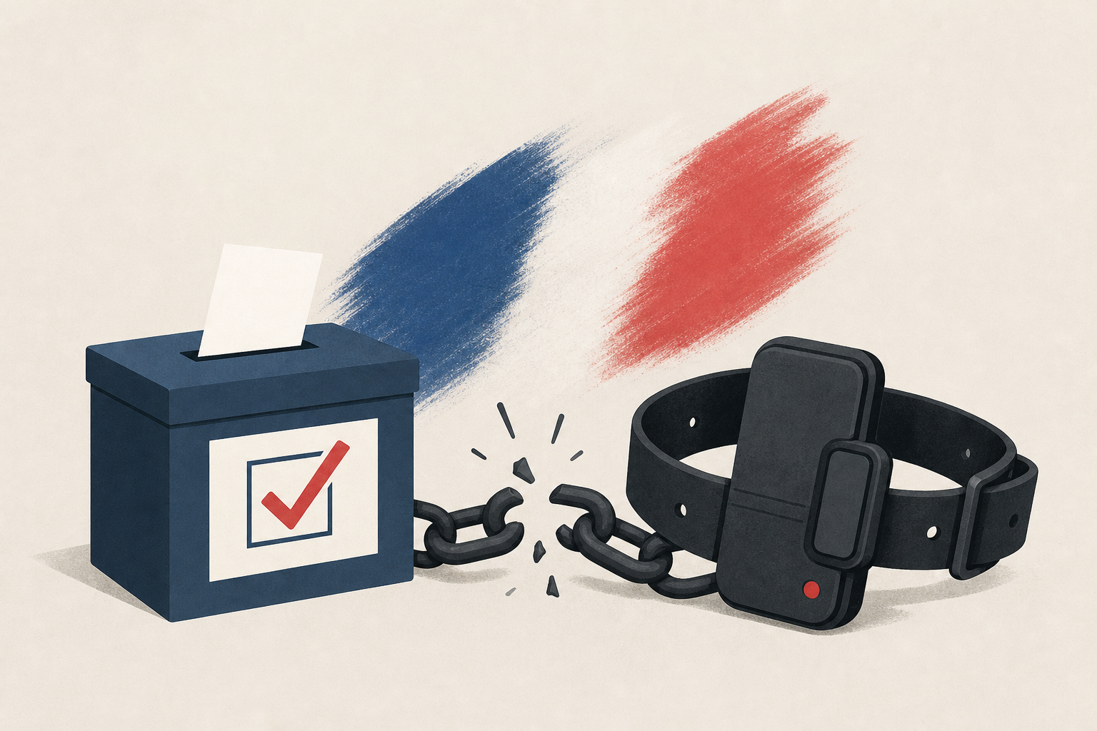 French court allows far-right leader Marine Le Pen to run for president with ankle tag - a condition she rejects