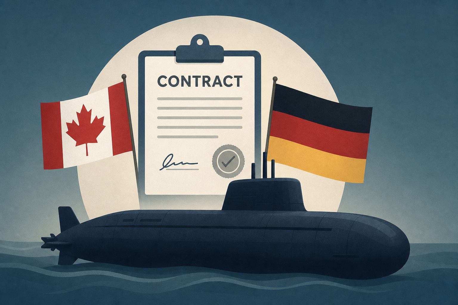 Canada awards Germany major submarine contract