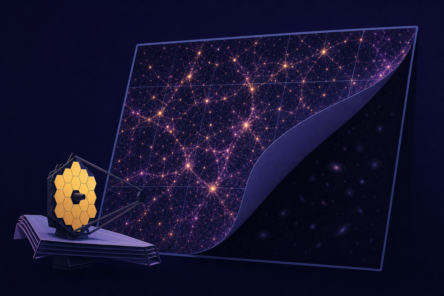 James Webb telescope's largest-ever map of the universe unmasks hidden corners