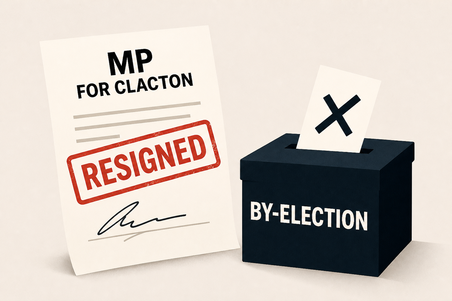 Farage resigns as MP for Clacton, triggering by-election which he says he will stand in