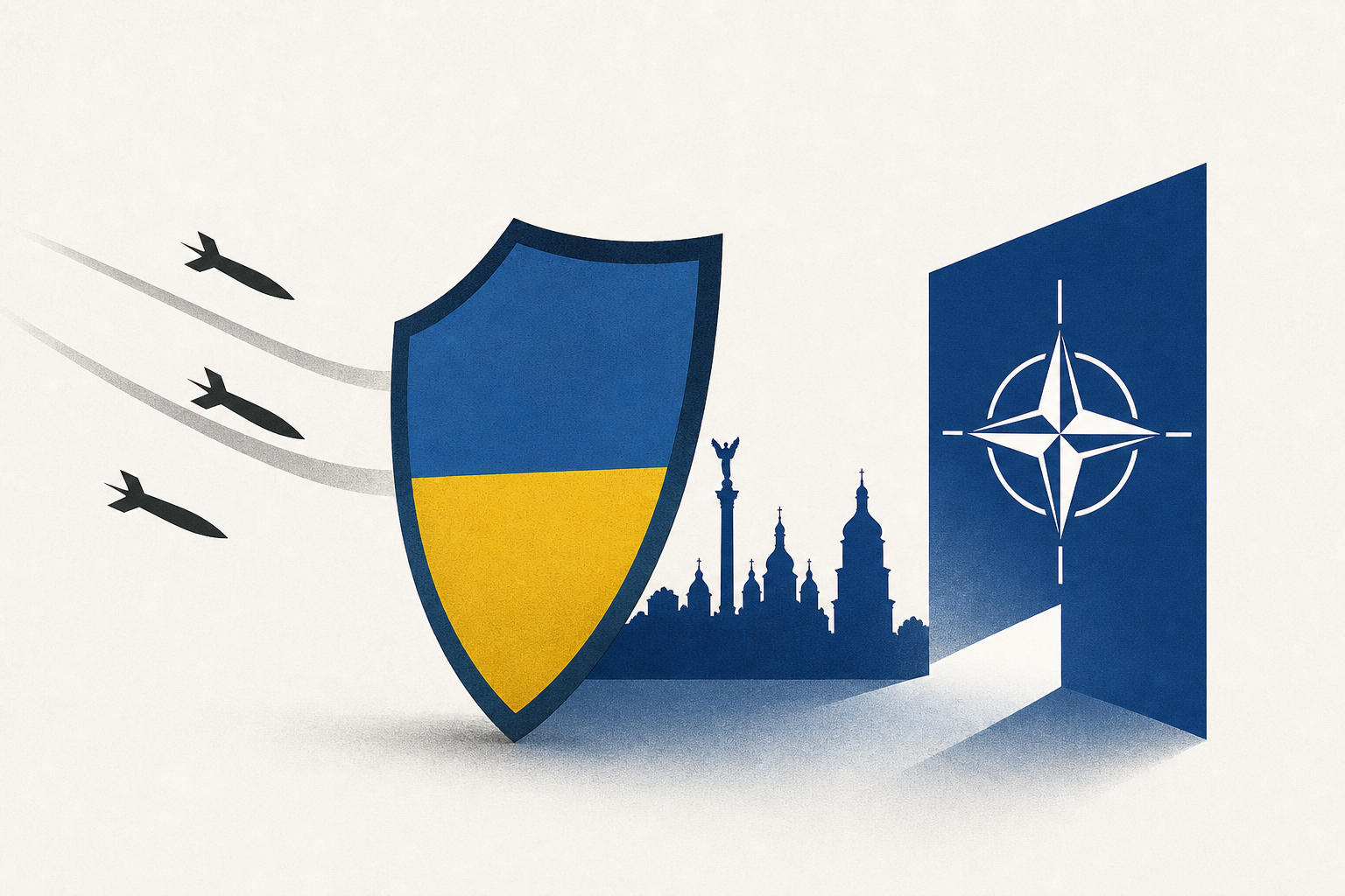 Ukraine-Russia war latest: Zelensky calls for air defences ‘today’ to stop Putin and says Kyiv belongs in Nato