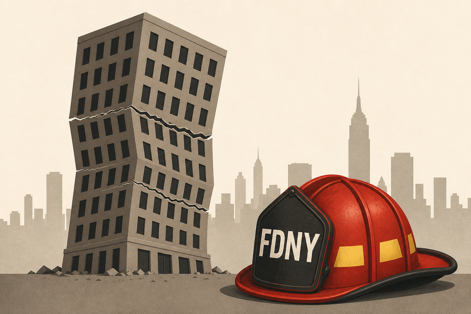 FDNY responds to building buckling in Manhattan
