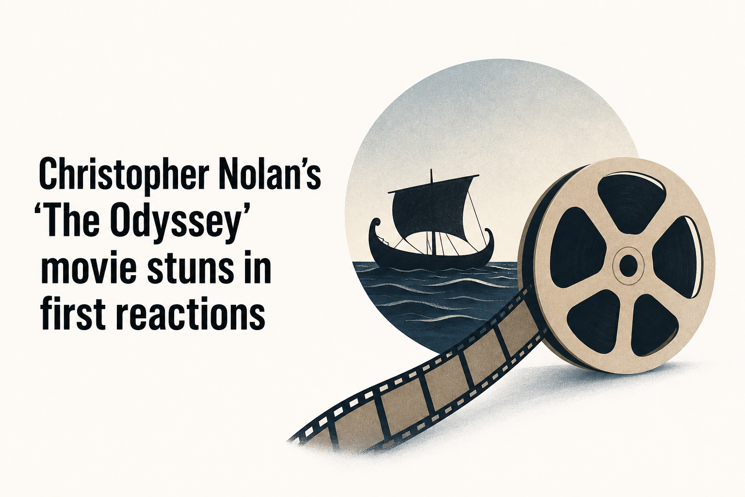 Christopher Nolan's 'The Odyssey' movie stuns in first reactions