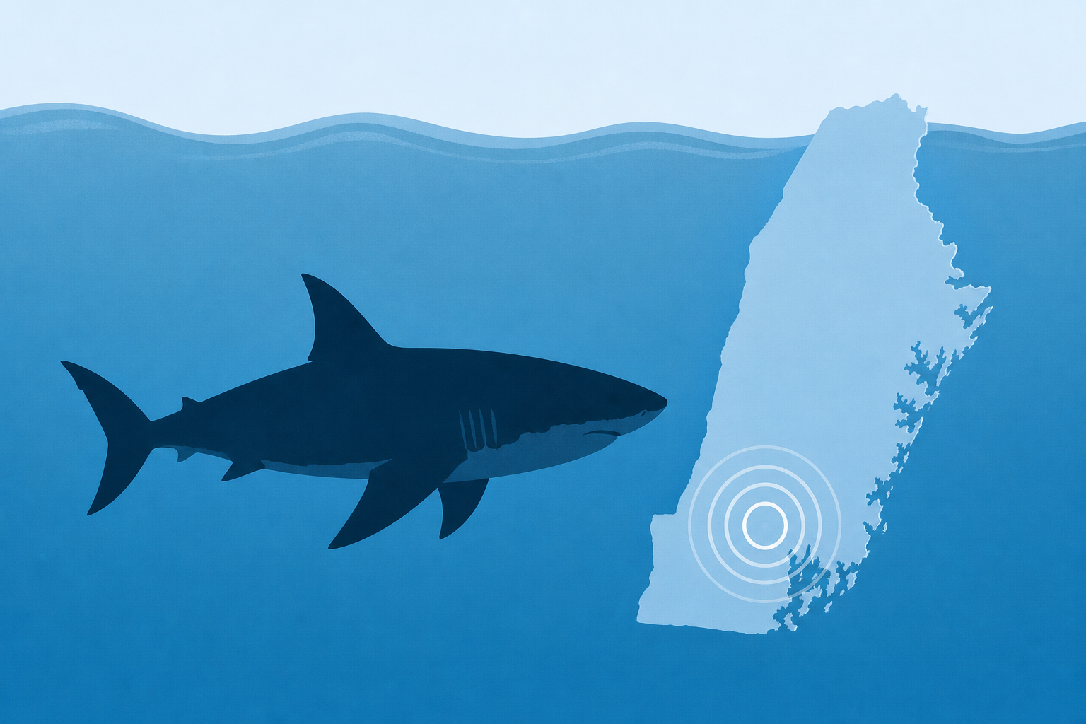 See it: Great white shark filmed in this state's waters for expected first time