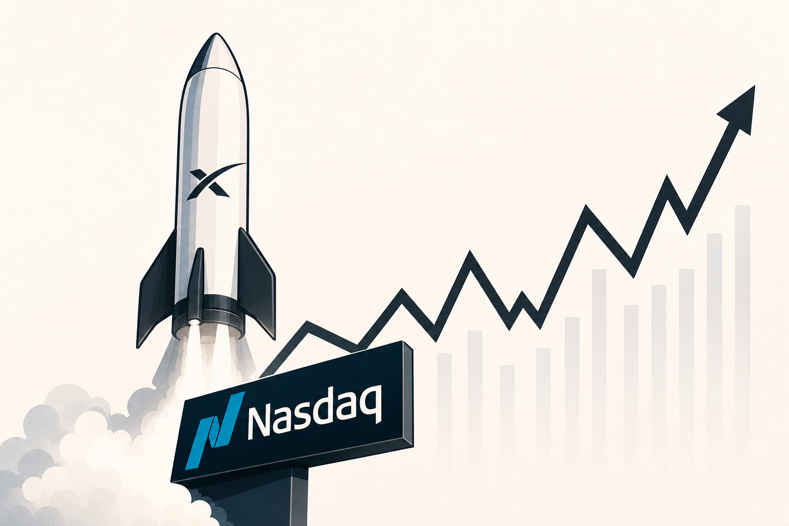 SpaceX Makes Nasdaq Debut As Wall Street Reveals What It Really Thinks