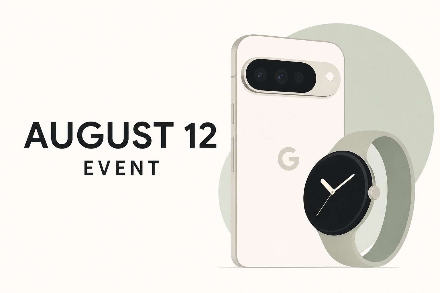 Google announces August 12 event for Pixel 11 and Pixel Watch 5