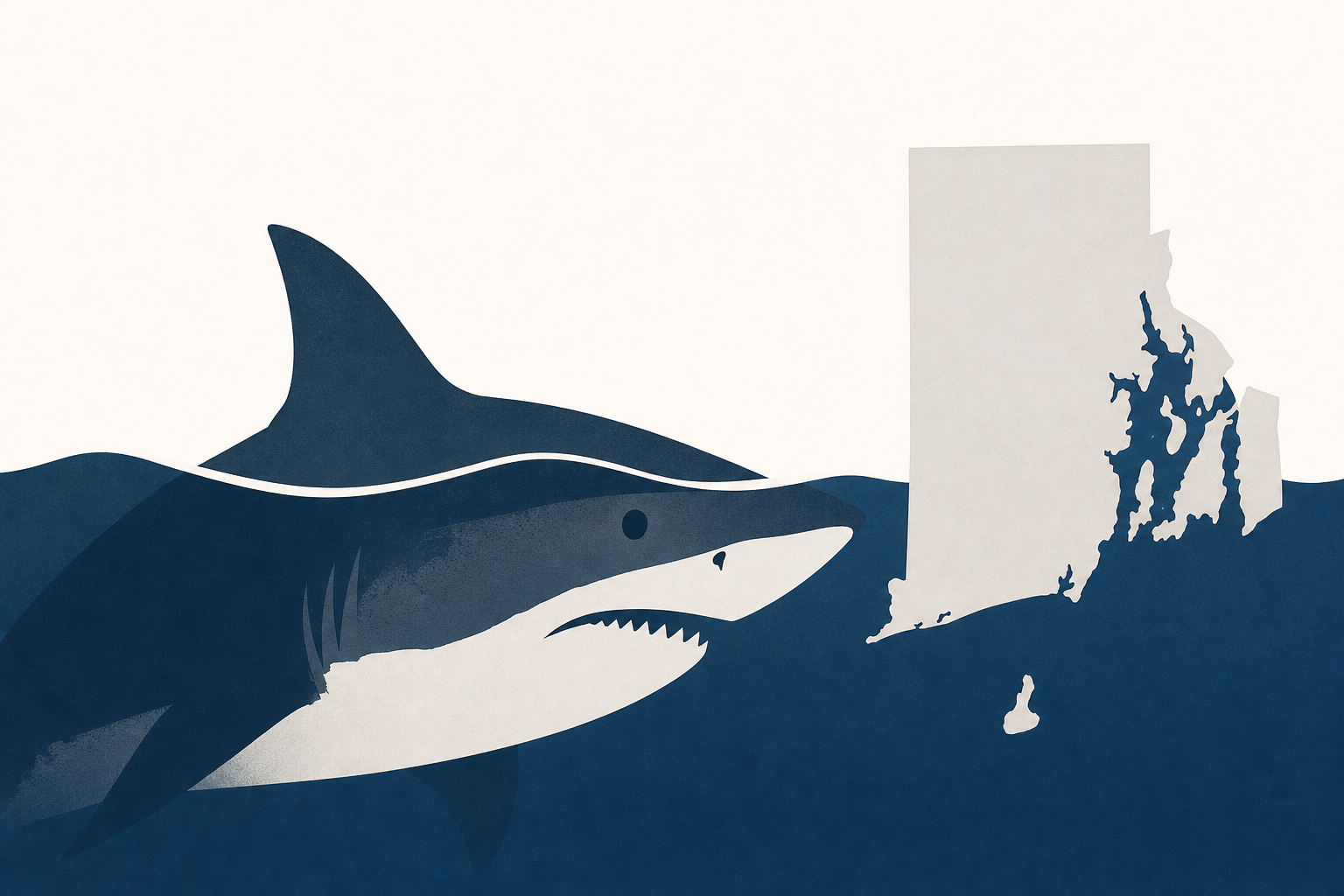 Great white shark filmed feasting in Rhode Island waters