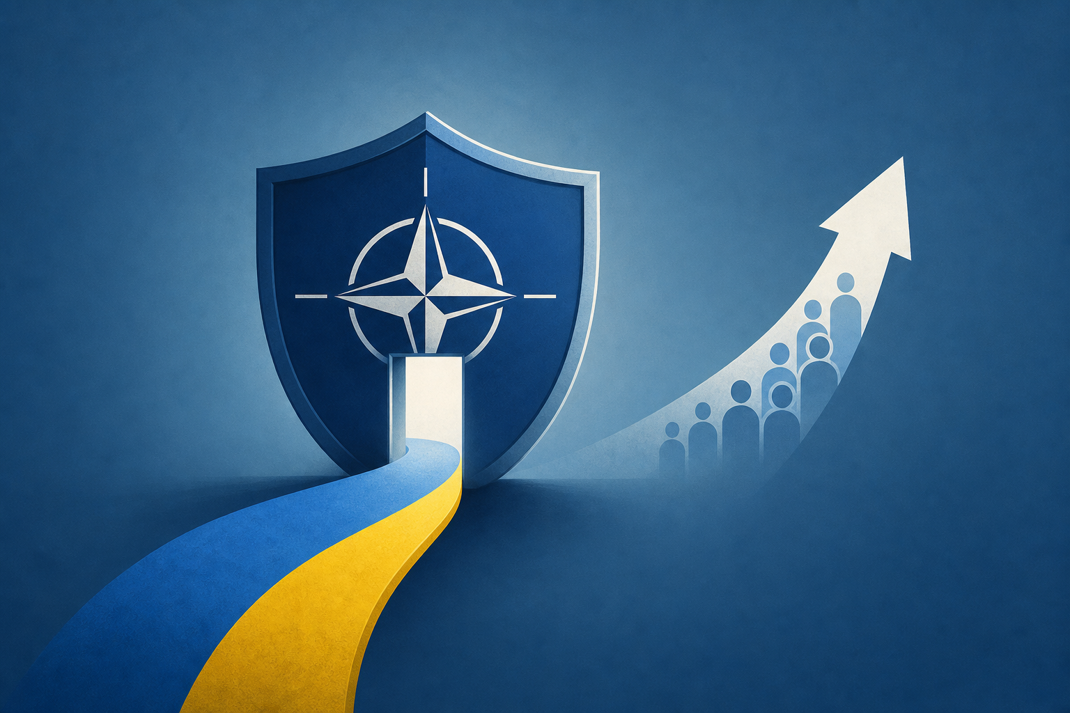 Nato should let Ukraine join to ‘make all of us stronger’, says Zelenskyy