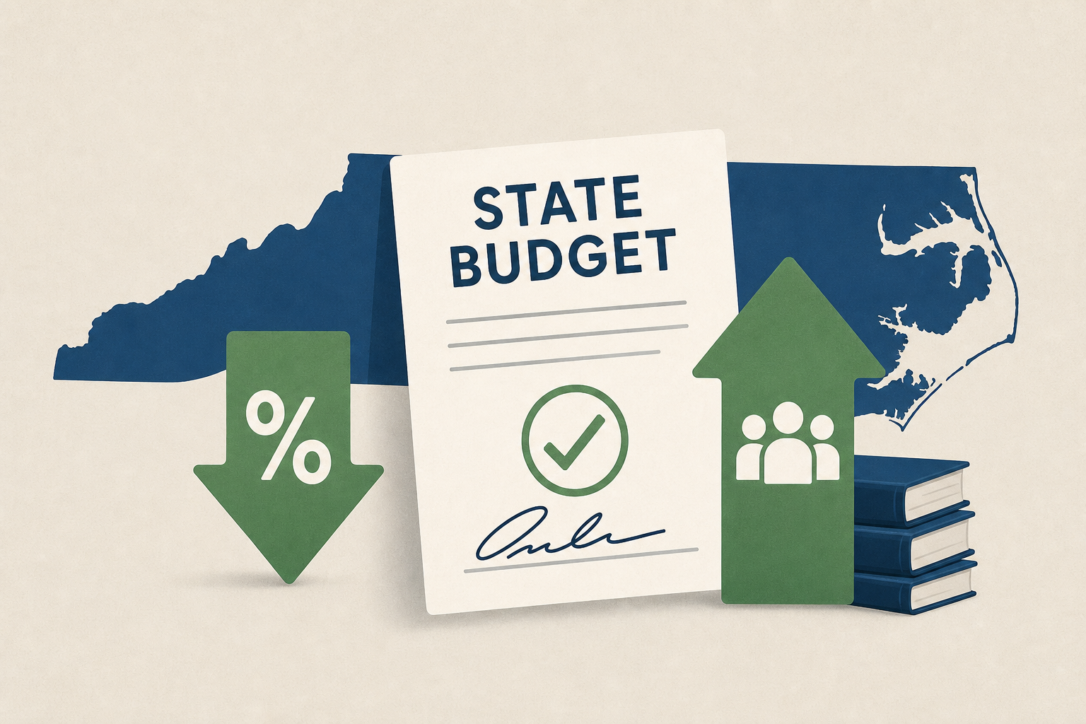 Stein signs GOP-proposed NC budget, ushering in lower taxes and raises for state employees
