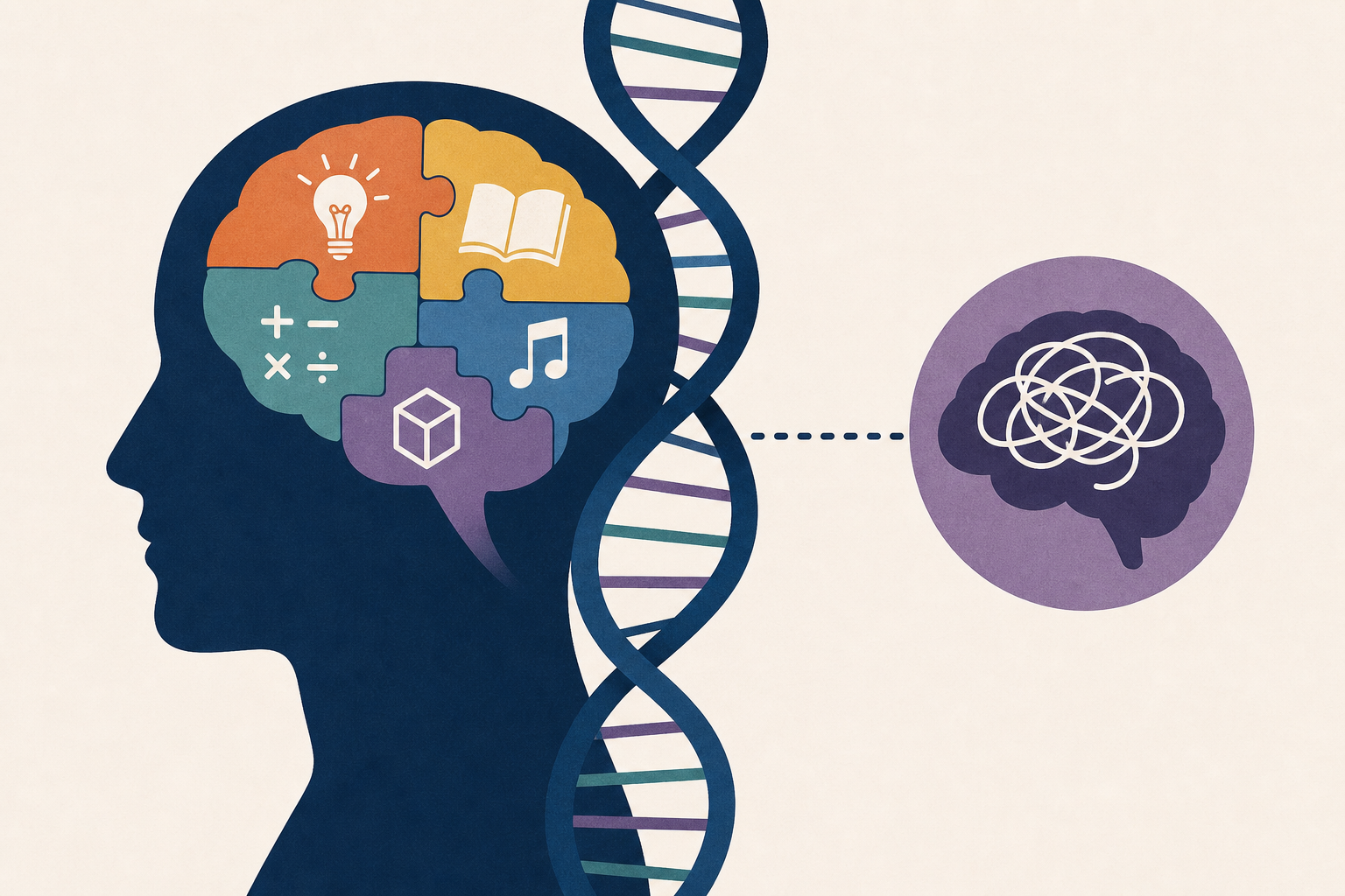 Different forms of intelligence show unique genetic links to psychiatric conditions