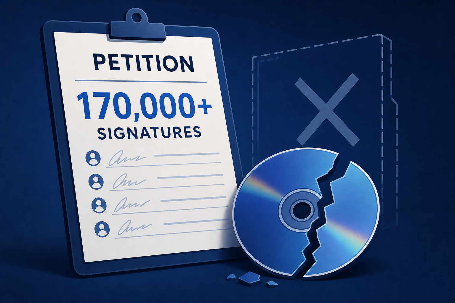 The petition against Sony's decision to kill PlayStation physical discs has over 170,000 signatures
