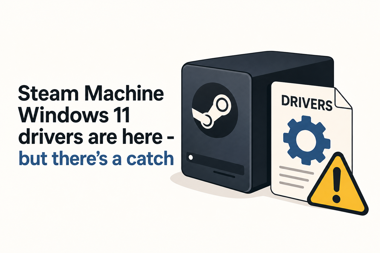 Steam Machine Windows 11 drivers are here - but there's a catch