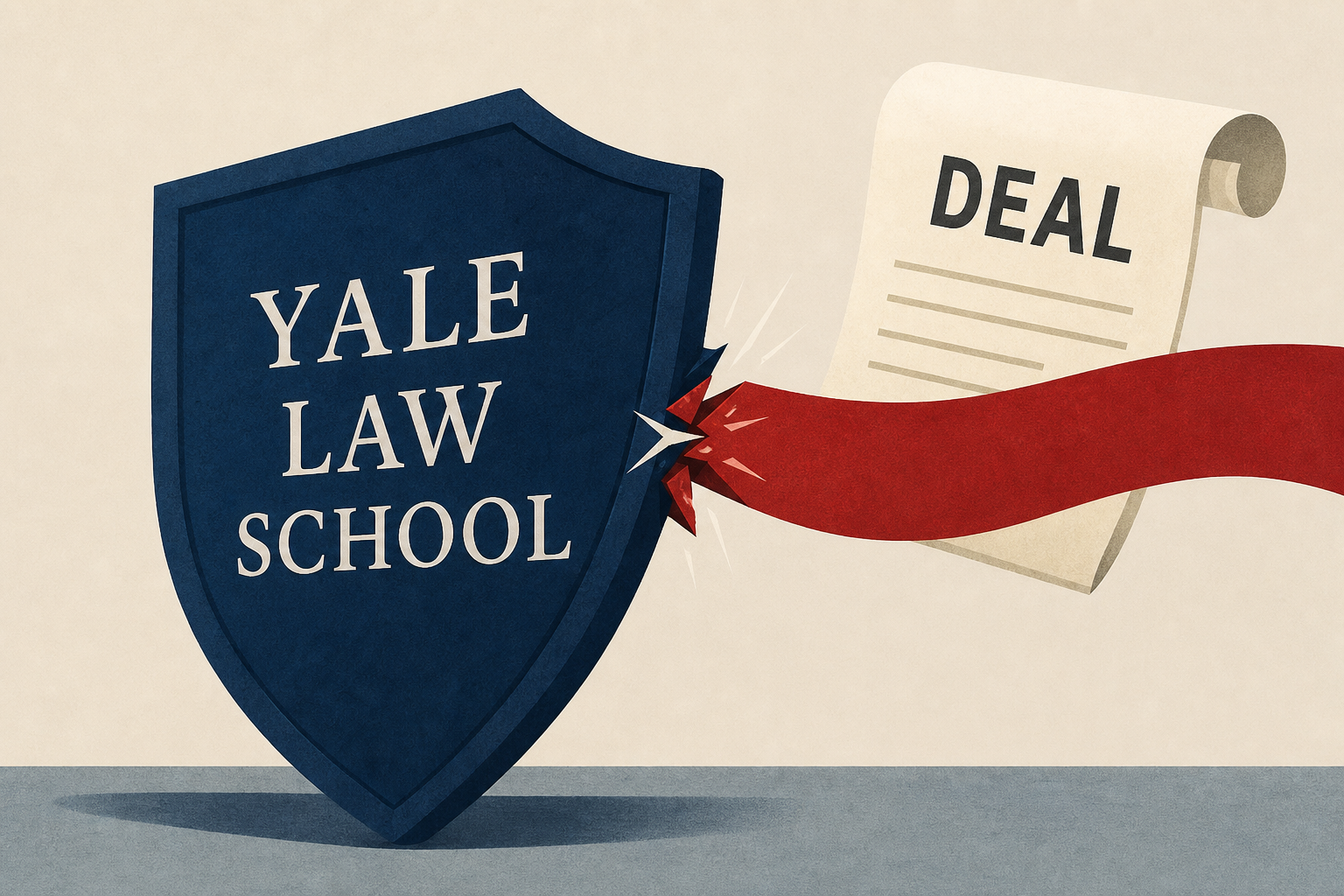 Yale Law School Fights to Stop Trump Deal