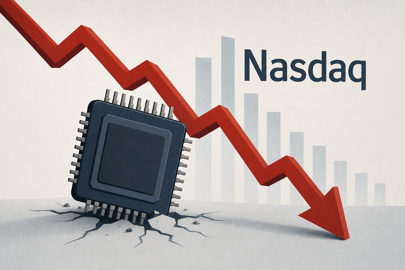Why chip stocks are dragging down the Nasdaq today