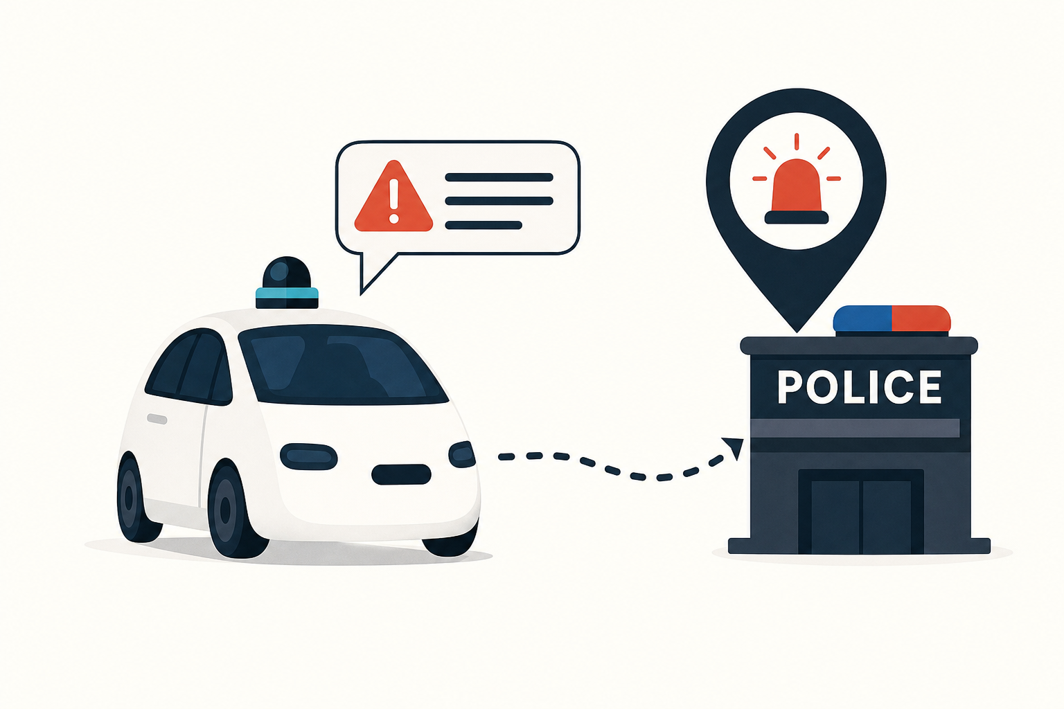 Waymo reports teen riders for bad behavior and delivers them to the police